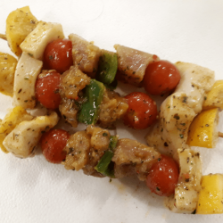 Brochette Saumon-Cabillaud